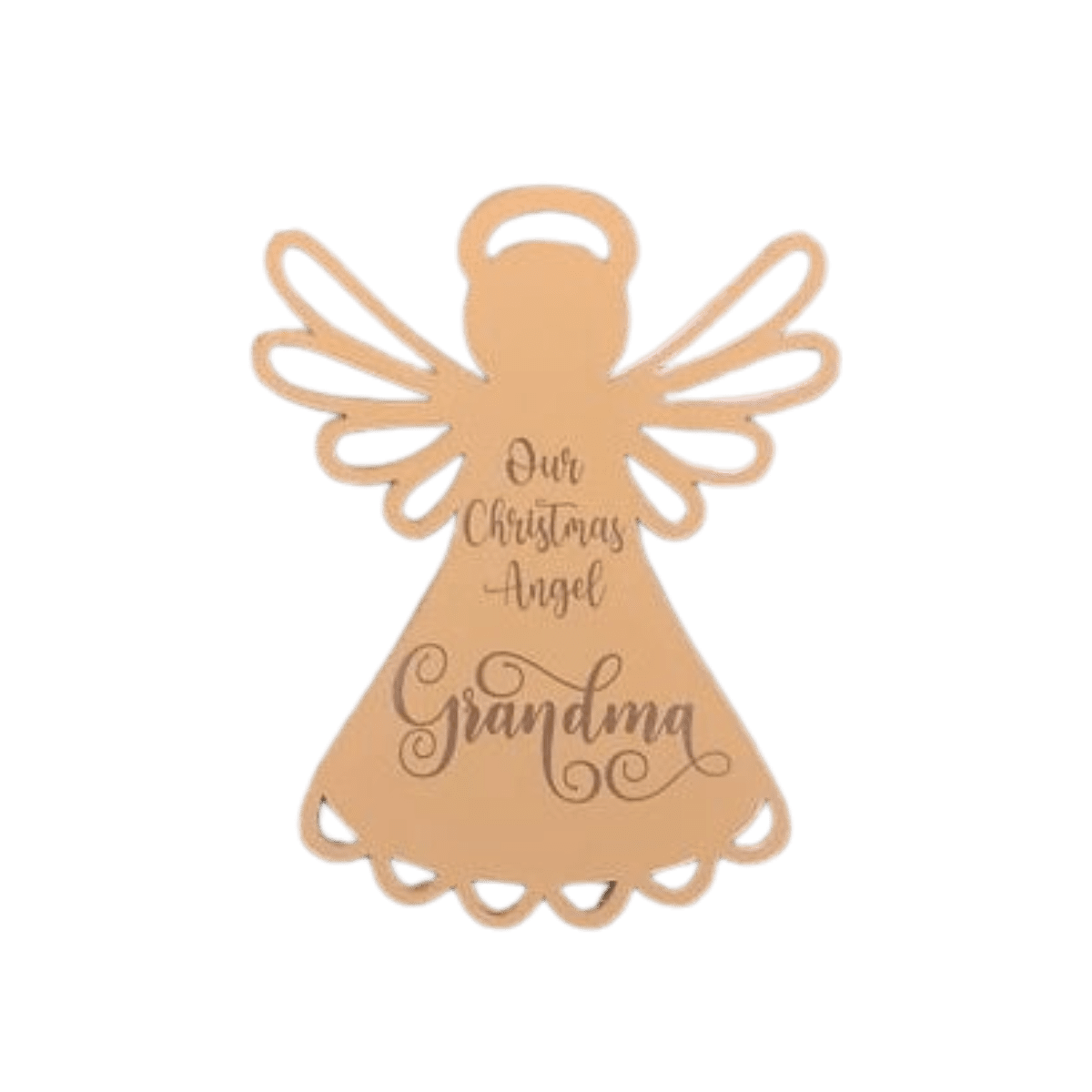 Our Christmas Angel Next Level Laser Designs