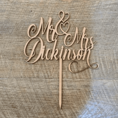 Wedding cake topper