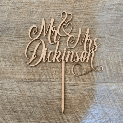 Wedding cake topper
