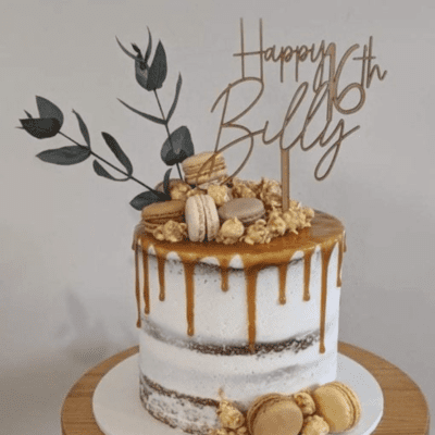 Personalised cake topper