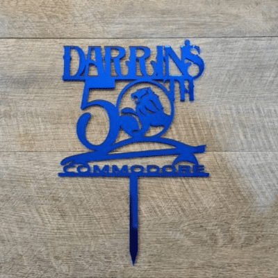 Personalised Holden Commodore Cake Topper