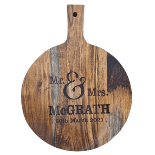 Personalised Round cheeseboard