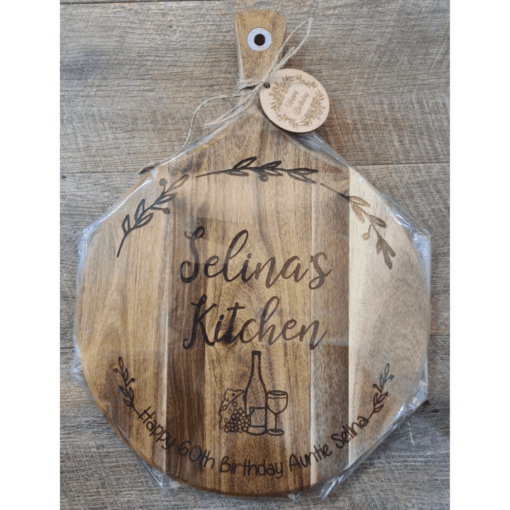 Personalised Round Cheeseboard - Image 2