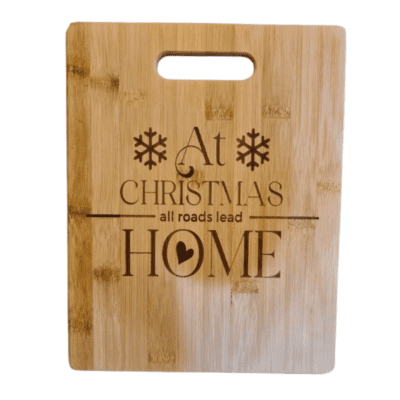 At Christmas all roads lead home Cheeseboard
