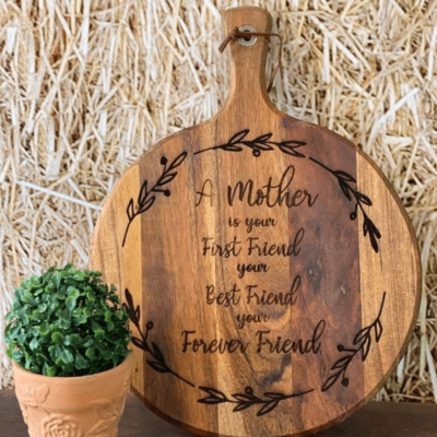 Mothers Day round cheeseboard