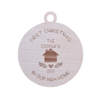 First Home Christmas ornament