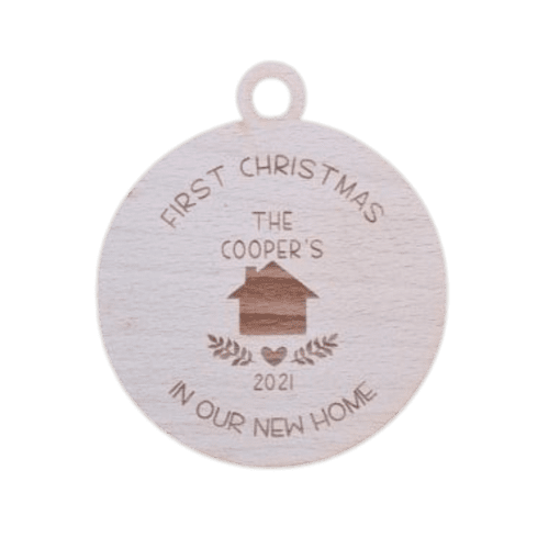 First Home Christmas ornament