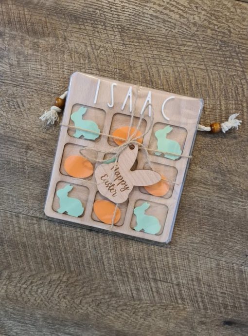Personalised Easter Tic Tac Toe game - Image 9