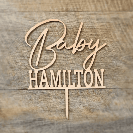 Baby shower cake topper - Image 2