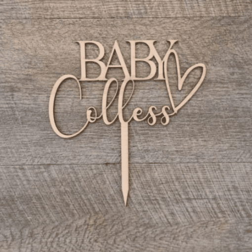 Baby shower cake topper - Image 2