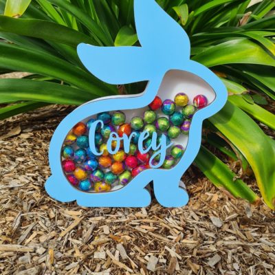 Personalised Easter Bunny drop box