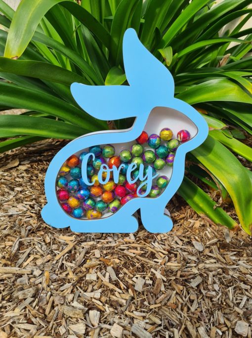 Personalised Easter Bunny drop box