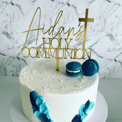 Religious cake topper