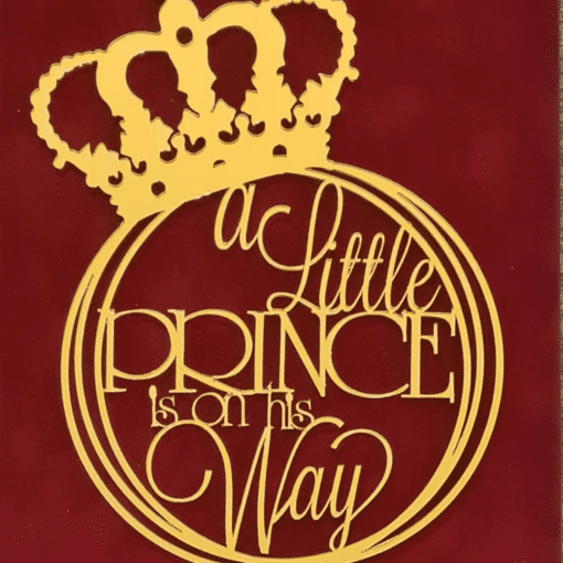 Little Prince - Baby shower cake topper - Image 2