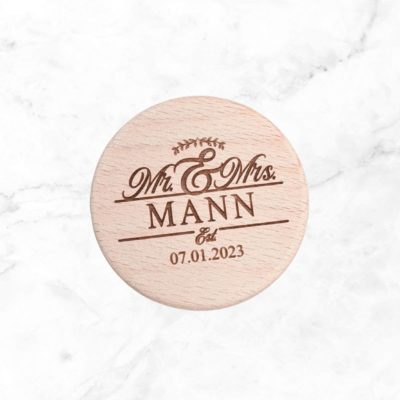 Wedding ring box