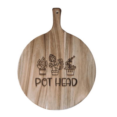 Pot head cake topper