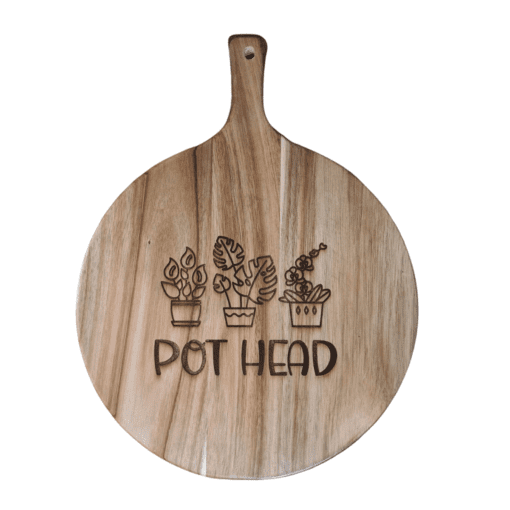 Pot head cake topper