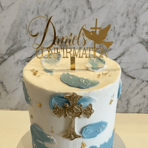 Religious cake topper with Dove - Image 2