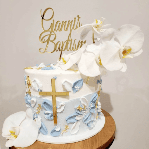 Religious cake topper set