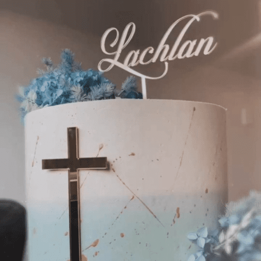 Religious cake topper set - Image 2