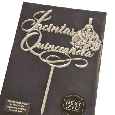 Quinceanera Cake topper