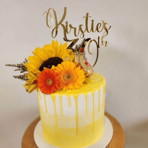 Birthday cake topper