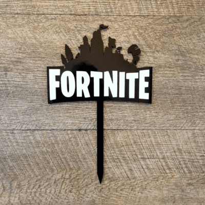 Fortnite cake topper