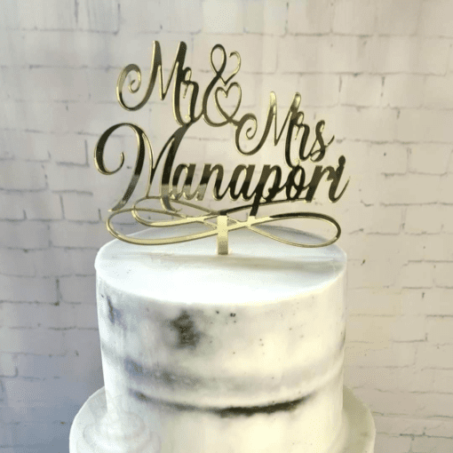 Wedding cake topper