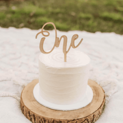 Birthday cake topper