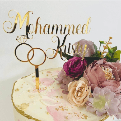 Wedding cake topper