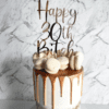 Birthday cake topper