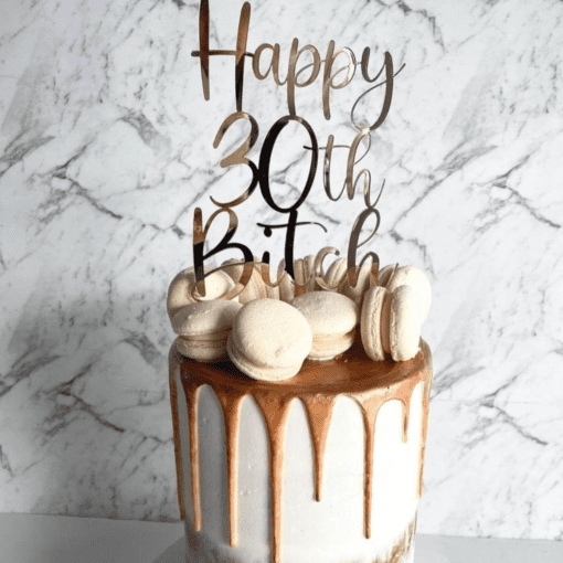 Birthday cake topper