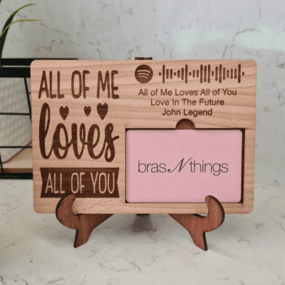 Spotify gift card holder with stand
