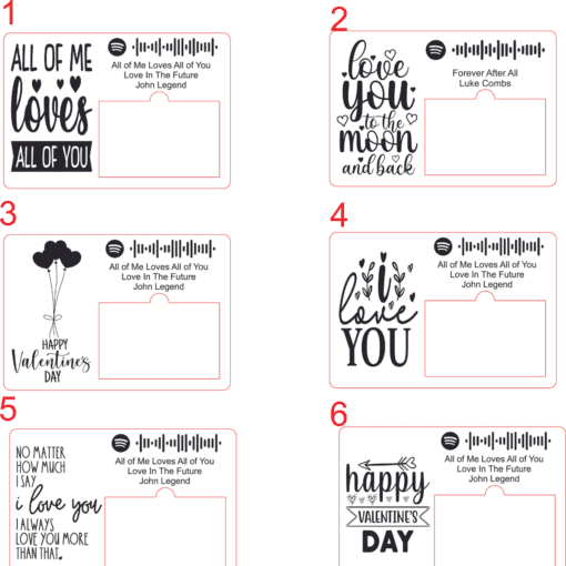 Spotify gift card holder with stand - Image 4