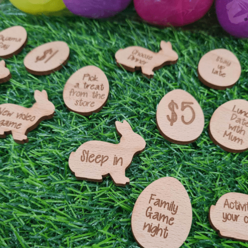 Easter egg hunt tokens including eggs x20 - Image 2
