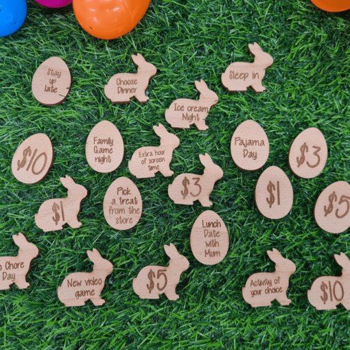 Easter egg hunt tokens including eggs x20 - Image 5