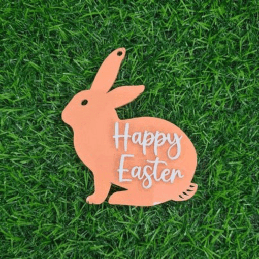 Pastel acrylic personalised Easter gift tags - Image 4