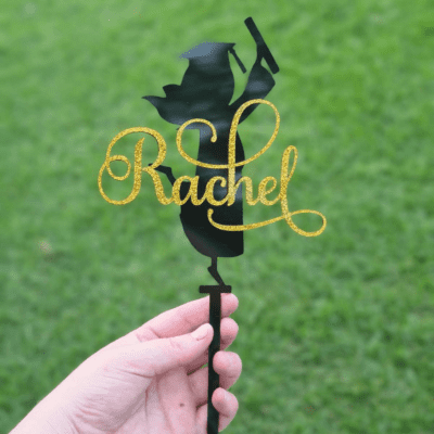 Graduation cake topper