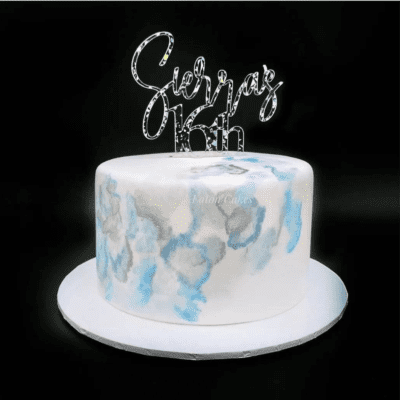 Birthday cake topper