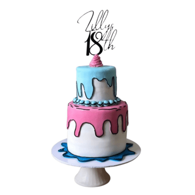 Birthday cake topper