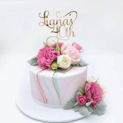 Birthday cake topper