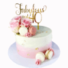 Fabulous cake topper