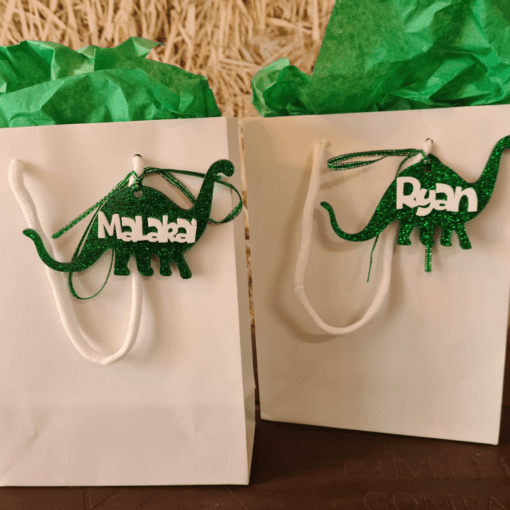 Dinosaur Personalised Gift tags - Image 4