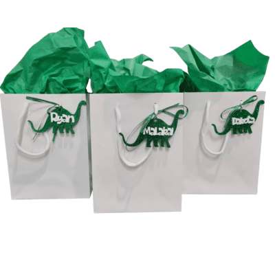 Dinosaur Personalised Gift tags