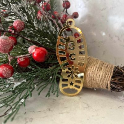 Santa Boot ornament