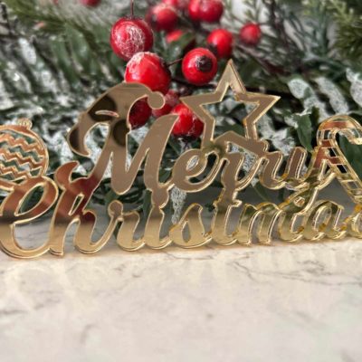 Merry Christmas ornament