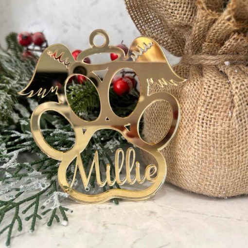 Memorial pet ornament