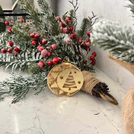 Layered Christmas ornament - Image 2