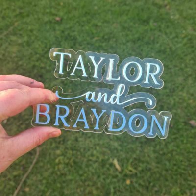 Personalised floating fropper