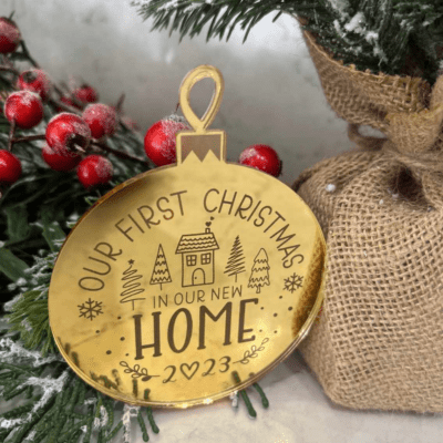 First Christmas in new home